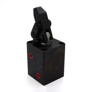 standard straight line clamping ports against mounting plate cylinder