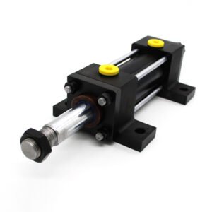 side foot double rod tie rod hydraulic cylinder