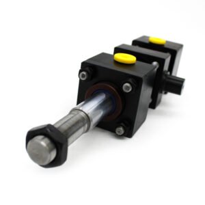 intermediate trunnion double rod tie rod hydraulic cylinder