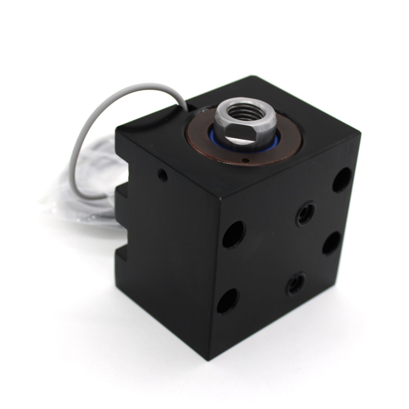 side ports against mounting plate magnetic compact hydraulic cylinder