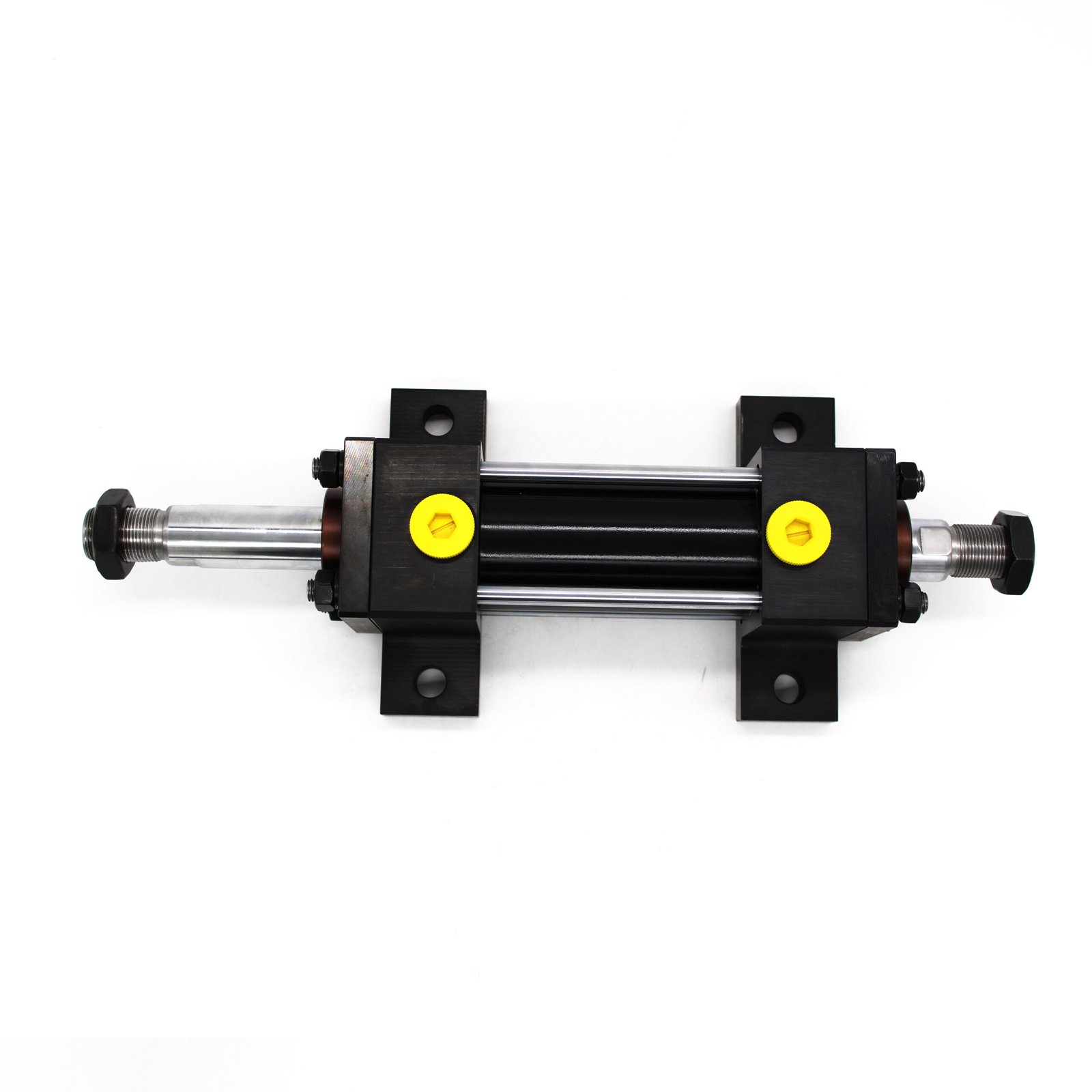 side foot double rod tie rod hydraulic cylinder